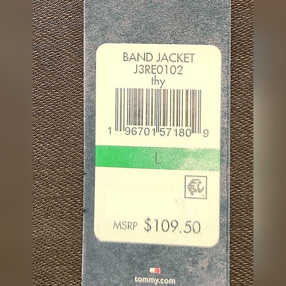 Womens Tommy Hilfiger Military Green Band Jacket Size Large MSRP $109 - Picture 14 of 16